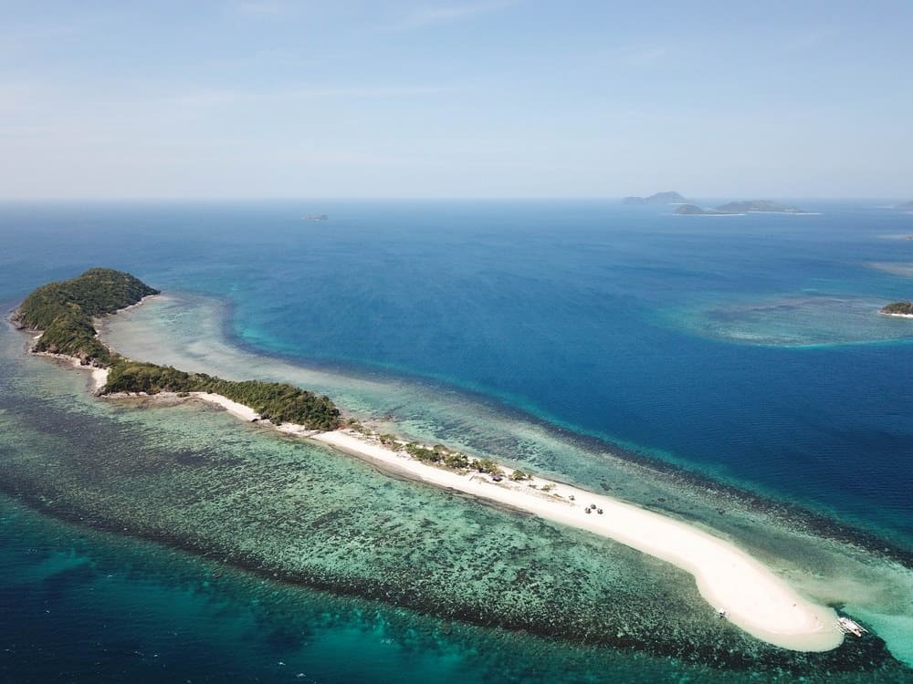 Maltatayoc Island, one of the best sandbars in the Philippines