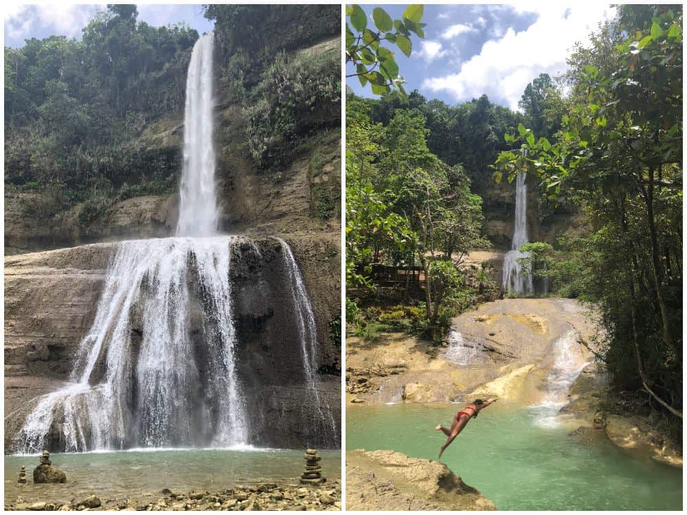 Can-umantad falls, Bohol. One of the best waterfalls in the Philippines