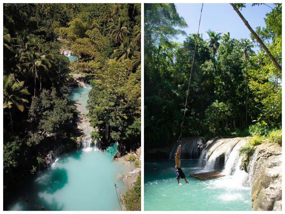 Cambugahay falls, Siquijor