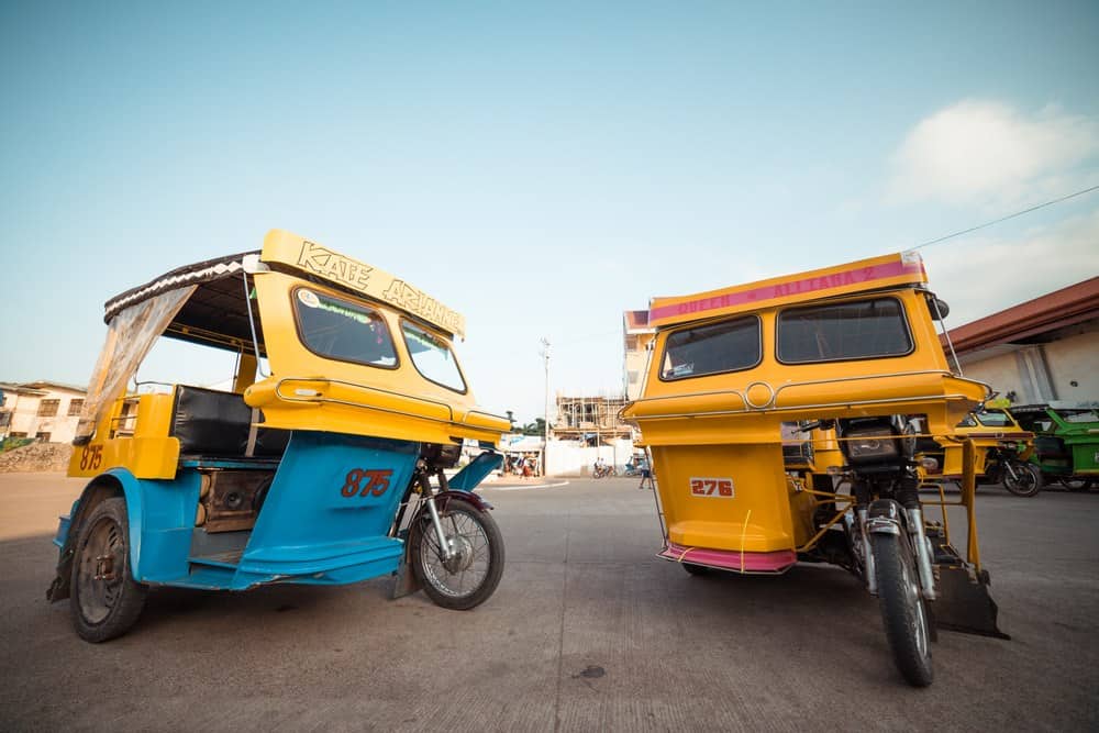 tricycle transportation in the Philippines