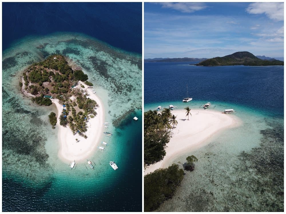 Island Hopping in Pass Island from Coron