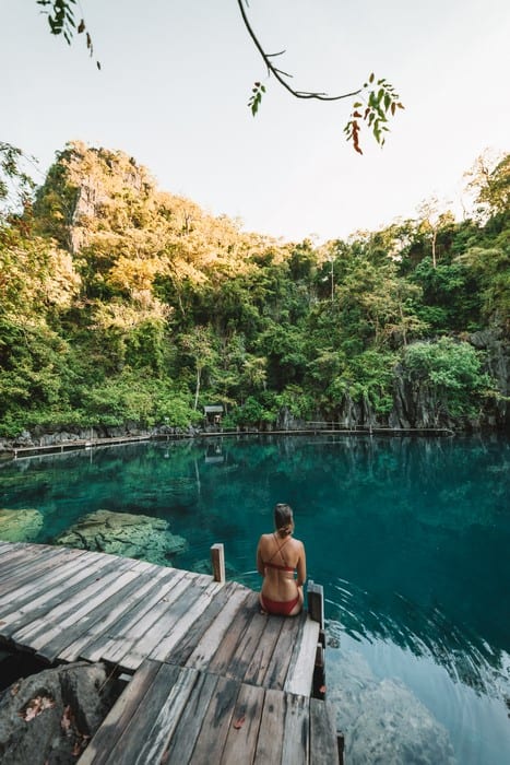 island hopping Coron: Kayangan Lake