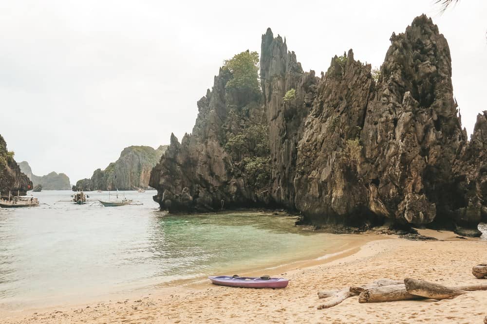 El Nido in July with some rain