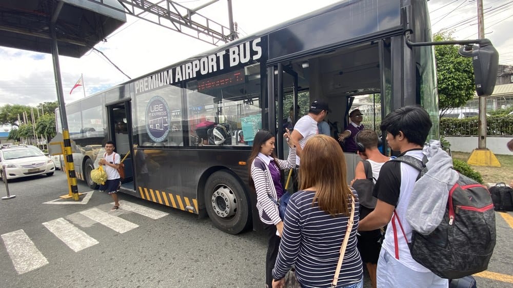 Manila airport buses