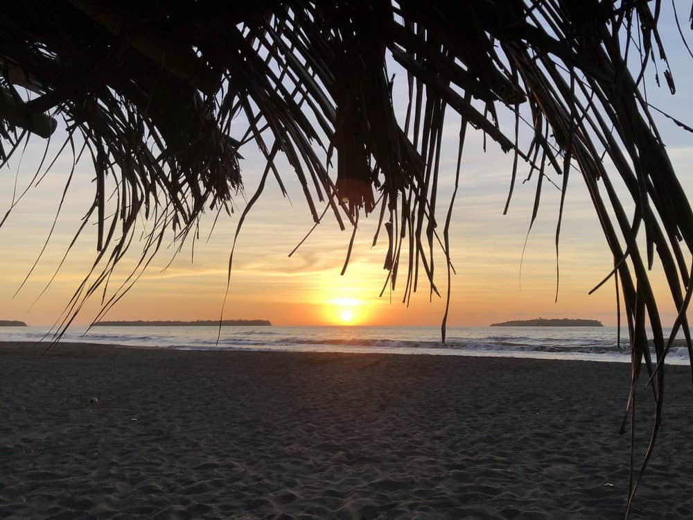 Sunset near Apo Reef