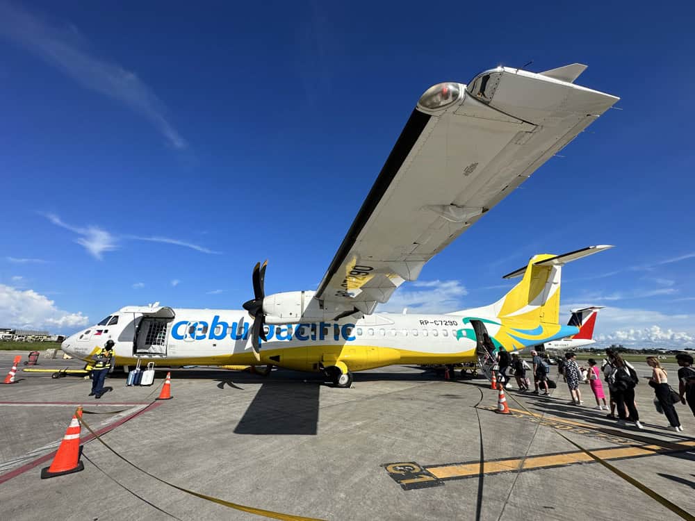 How to get from Camiguin to Siargao by plane