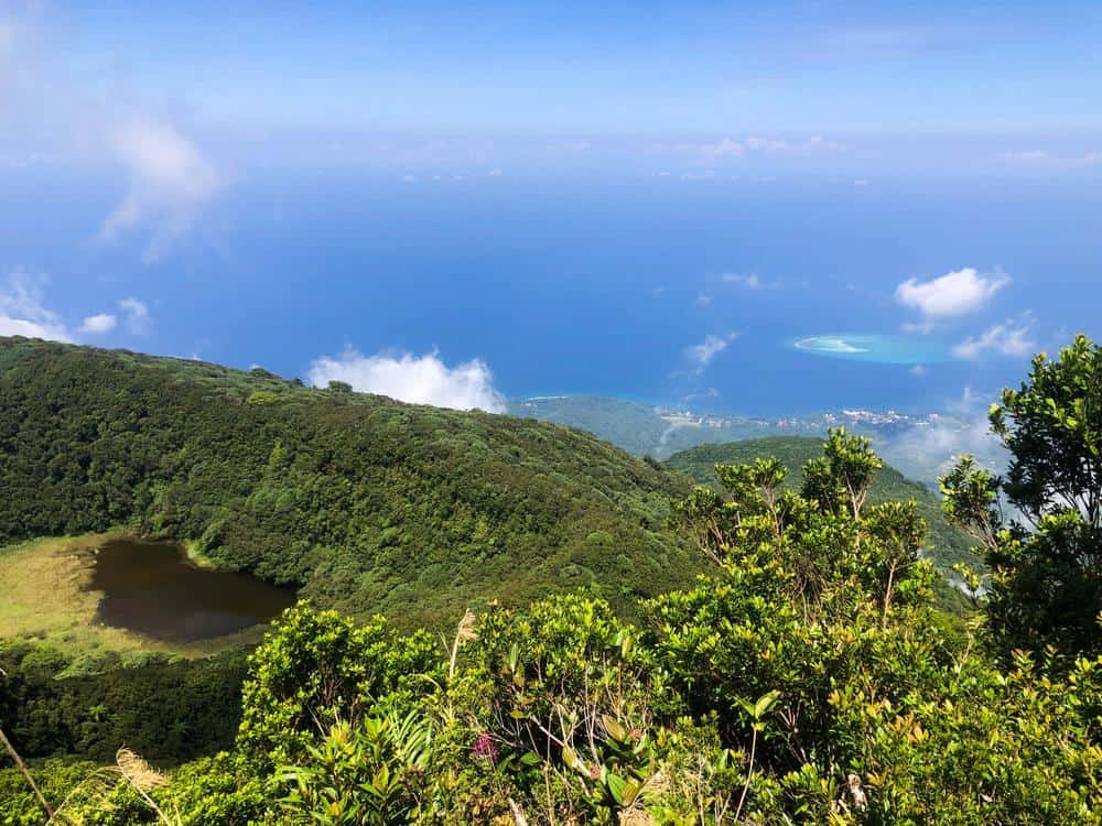 Hibok-Hibok crater and White Island