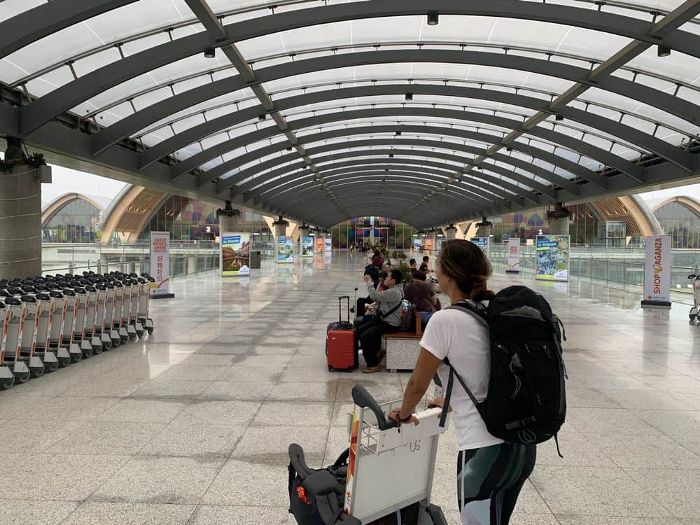 Cebu International Arrivals Area
