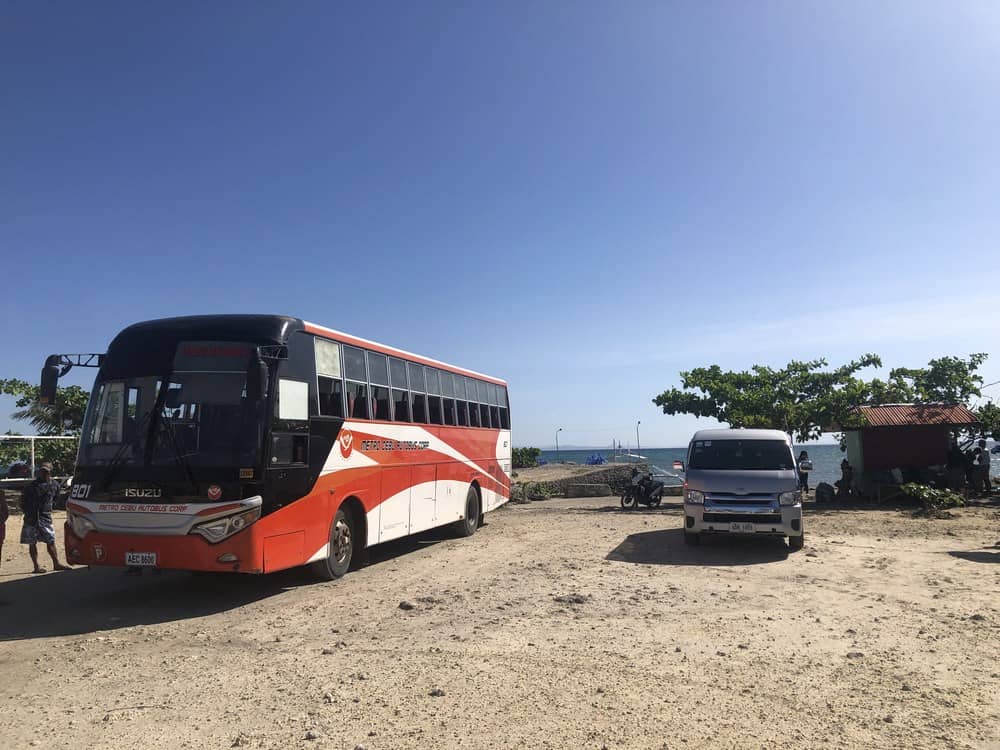 bus and van from Maya to Cebu