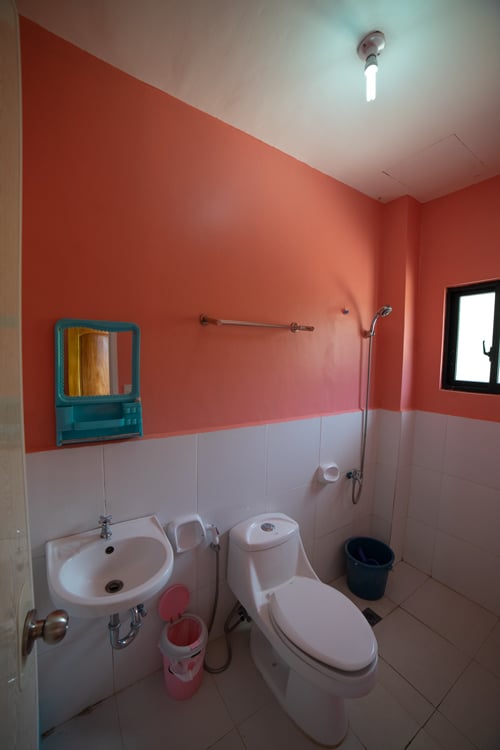 the Michelina Princess bathroom in Loboc