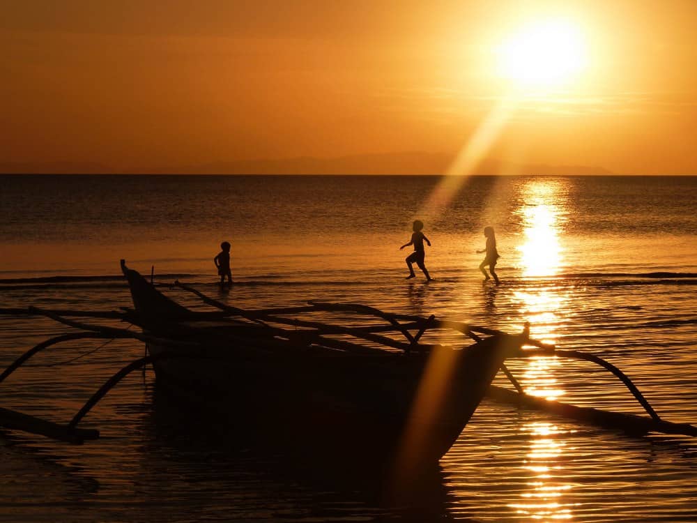 Watching sunsets is a thing to do in Donsol.