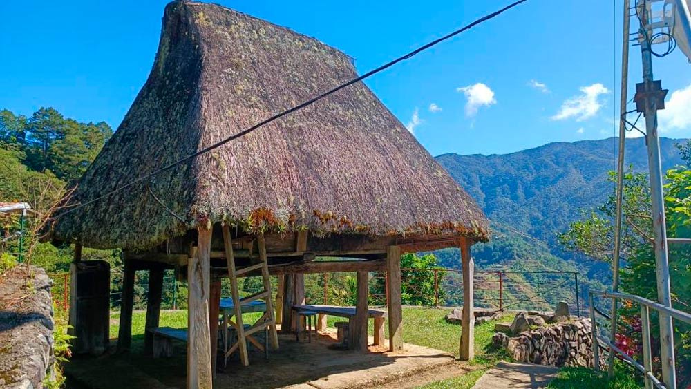 Ifugao hut in Banaue