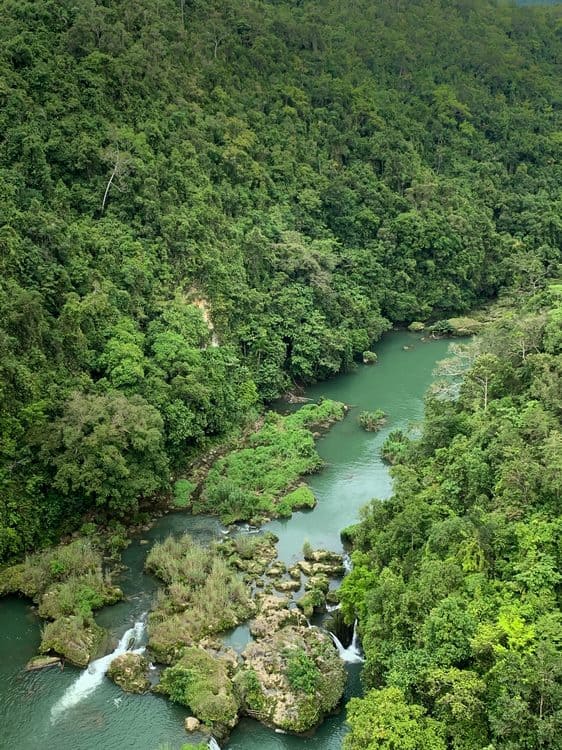 Busay falls, Loboc river