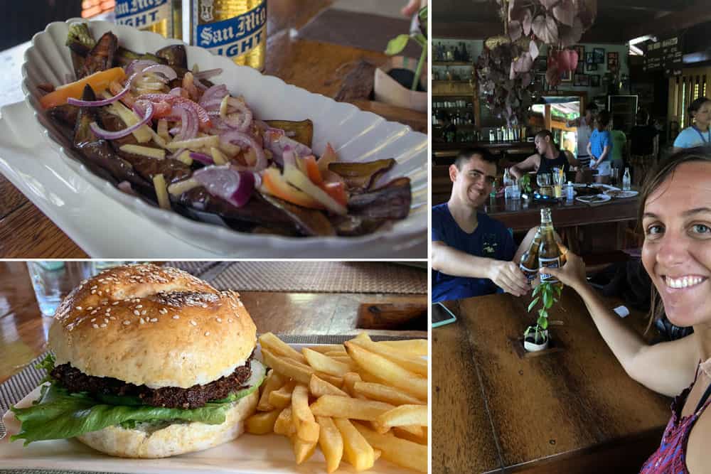 Baha Bar offers a quality restaurant where you can eat in Siquijor