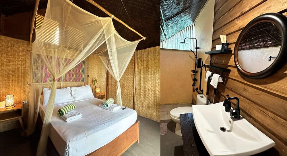 Eco Santuaries Nature Lodge Nacpan Beach room