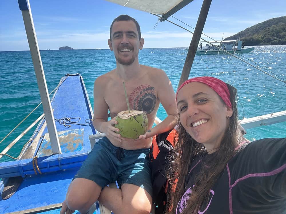 snorkeling with dugongs in Coron