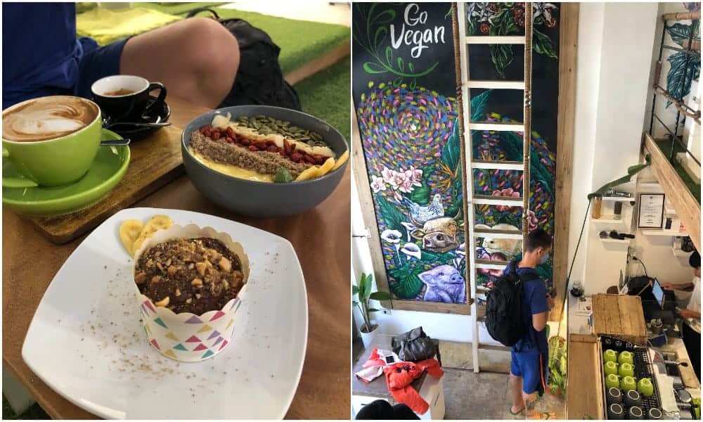 Taste, vegetarian café in El Nido, Palawan