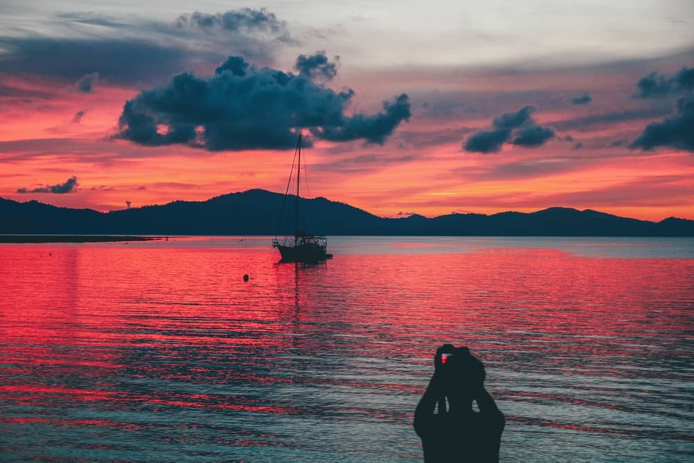 The magical sunsets of Port Barton