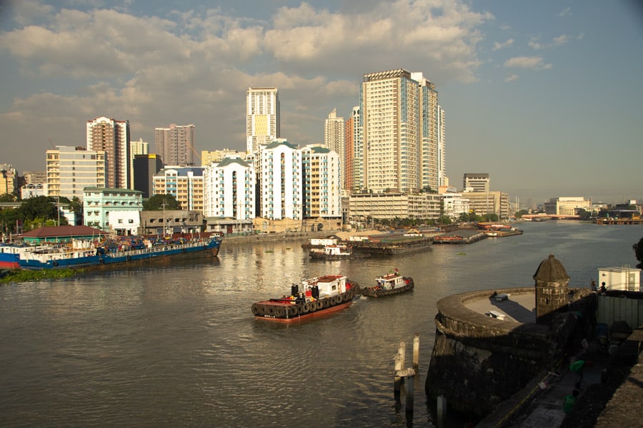 how to get to Manila